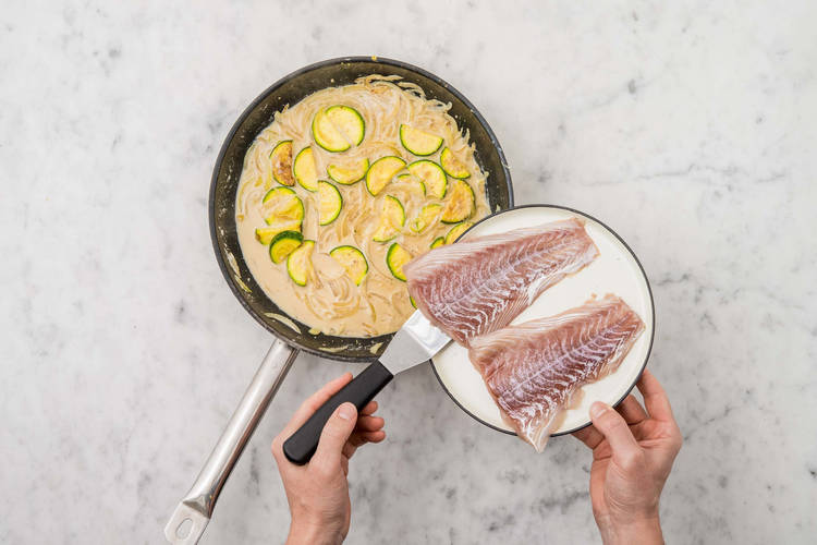 Fisch pochieren