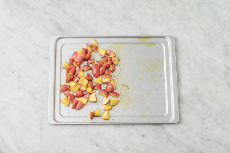 PREP AND ROAST POTATOES