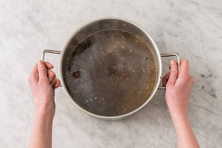 Préparer le bouillon
