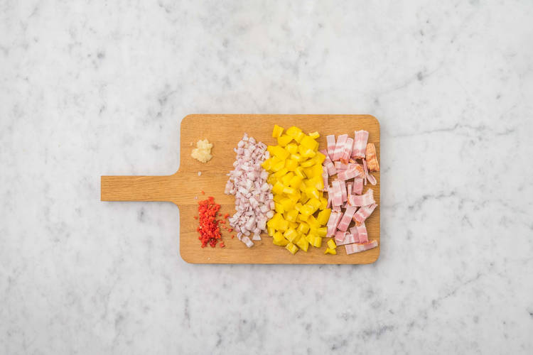 Forbered grøntsager