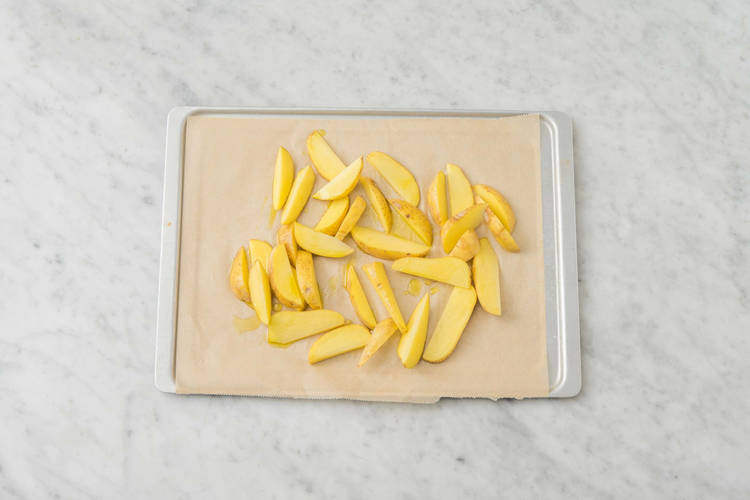 Aardappelen bakken