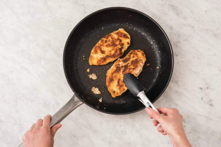 cook schnitzel