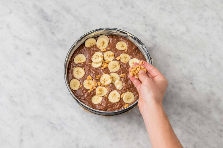 Cuire le gâteau