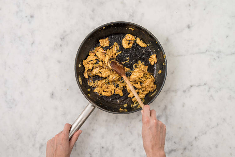 Cuire le gyros de poulet