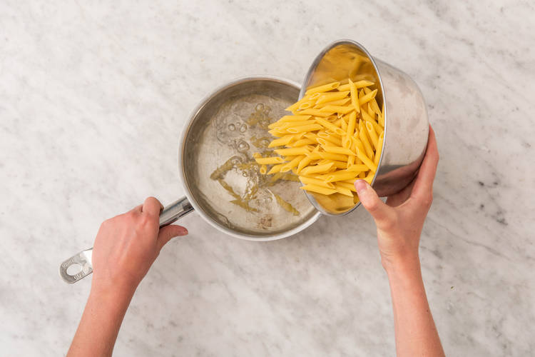 COOK THE PASTA