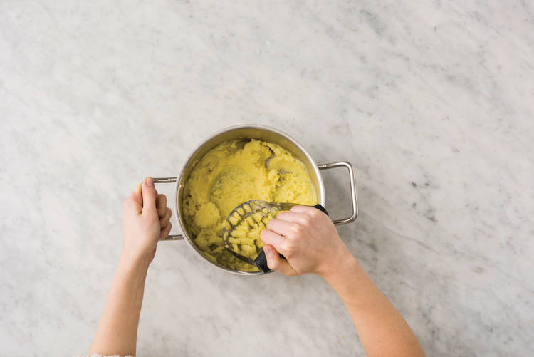 Cook the potato