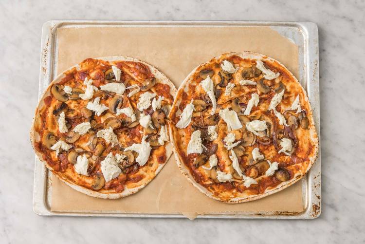 Préparer les pizzas