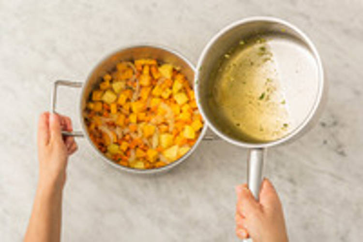 Faire mijoter les légumes