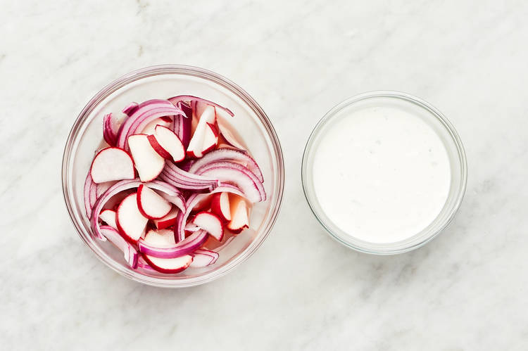 Pickle Veggies & Make Crema
