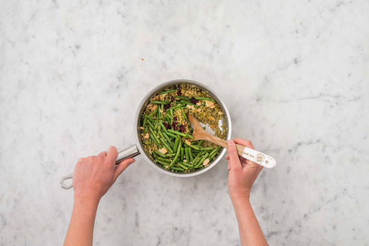 FINISH FREEKEH AND TURKEY