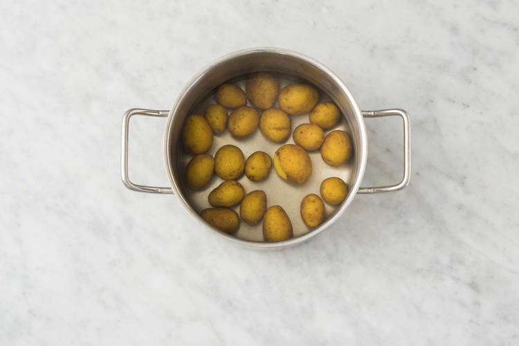 Cuire les pommes de terre