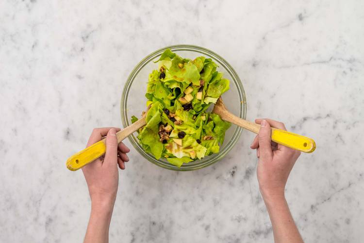 Salade maken