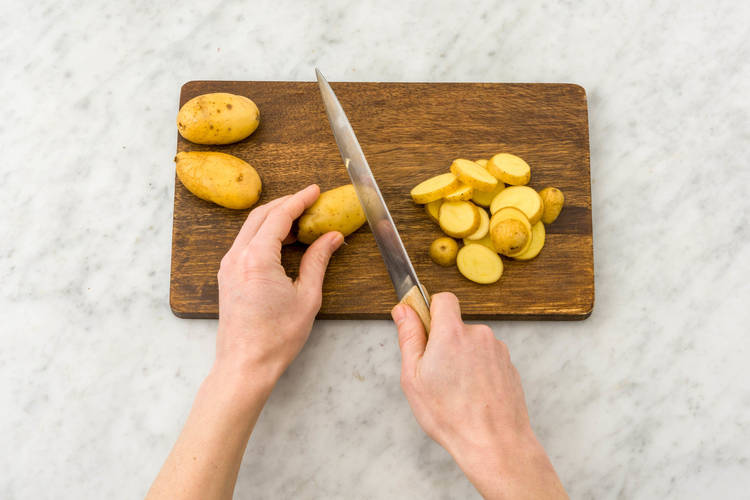 Cuire les pommes de terre