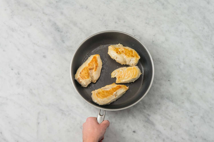 Préparer et cuire le poulet