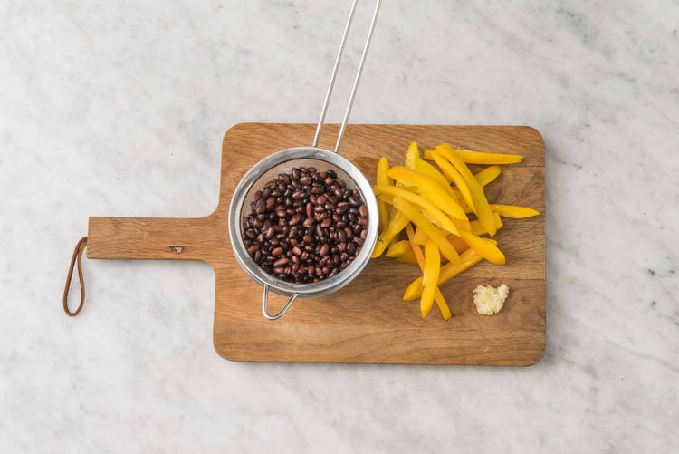 Förbered grönsaker