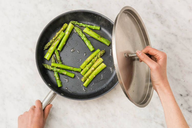 Fry the Asparagus