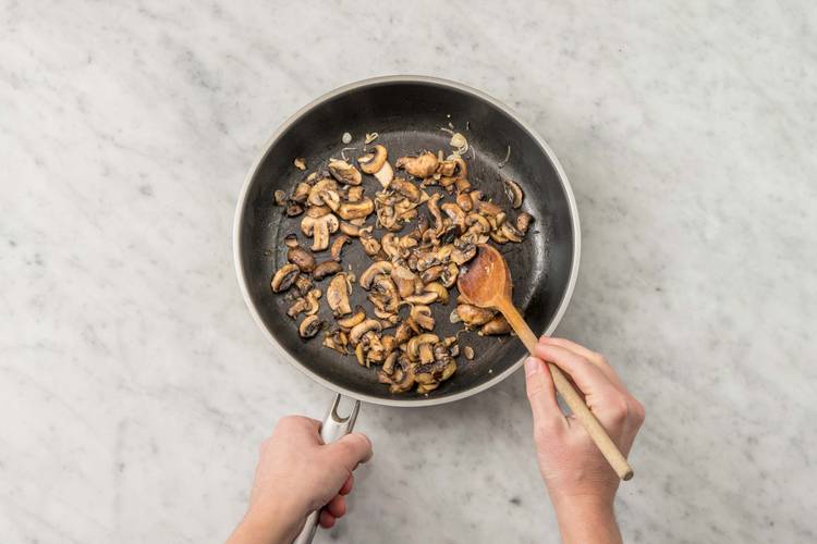 Fry the Mushrooms