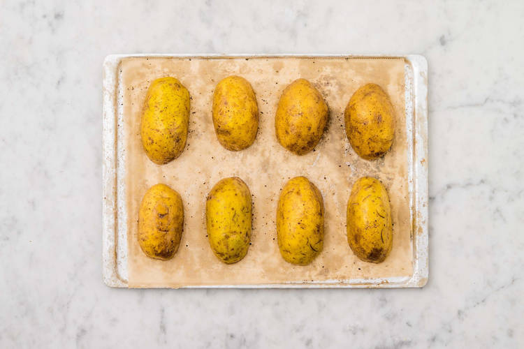 Ofenkartoffeln backen