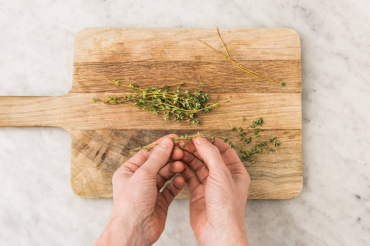 Dressing vorbereiten