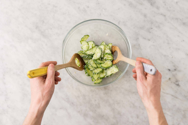 Dressing vorbereiten