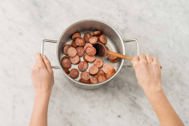Saisir la saucisse