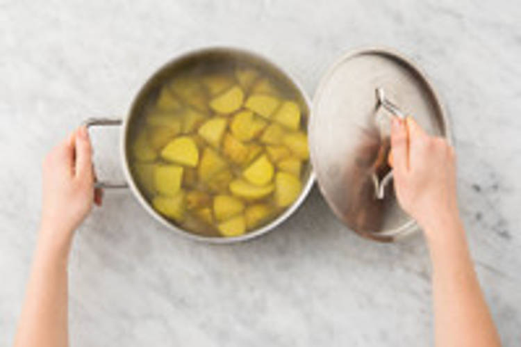 Cuire les pommes de terre