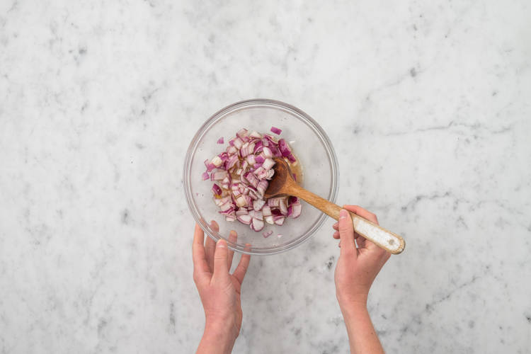 Préparer la vinaigrette