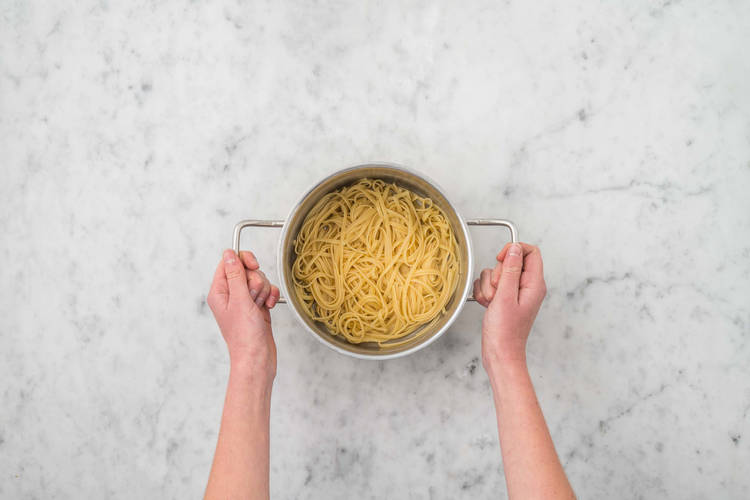 Faire cuire les linguines