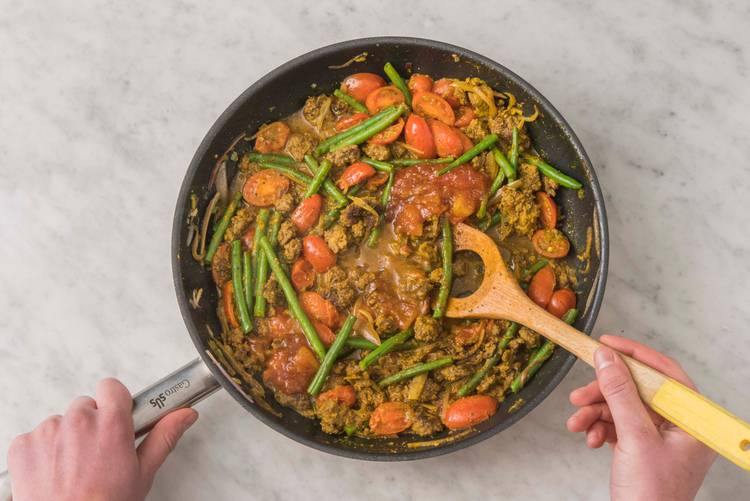 Cook the curry