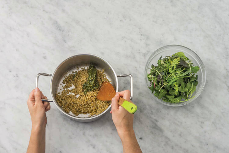 Finish the freekeh
