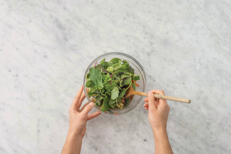 Make the salad