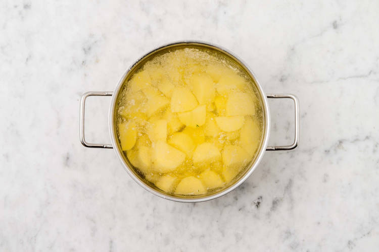 Cuire les pommes de terre