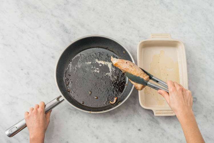 Cuire les médaillons