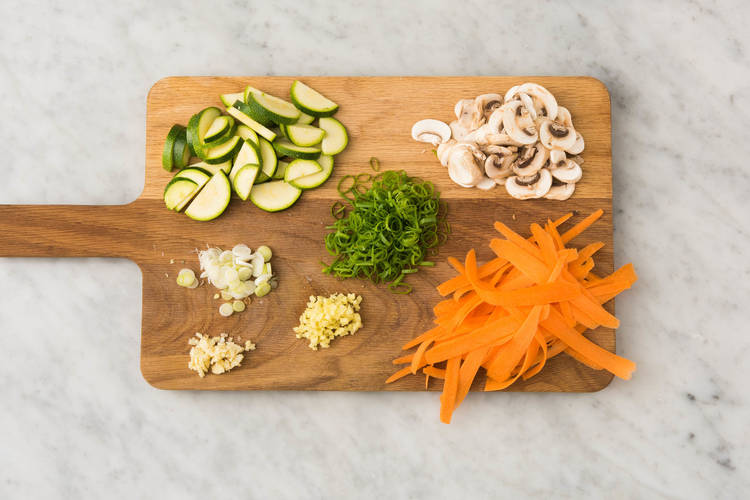 Forbered grøntsager