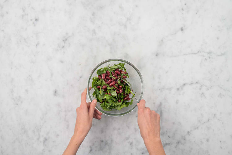 Bland risssalat