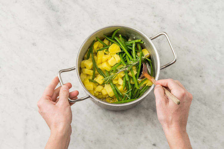 Gemüse fertigstellen