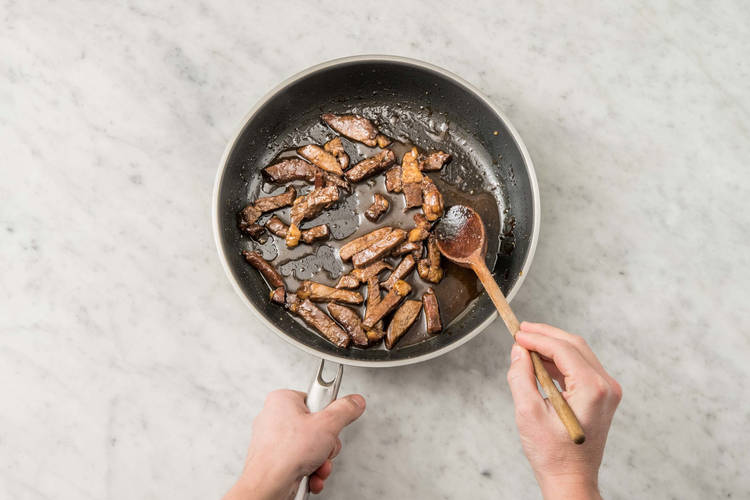 Geschnetzeltes braten