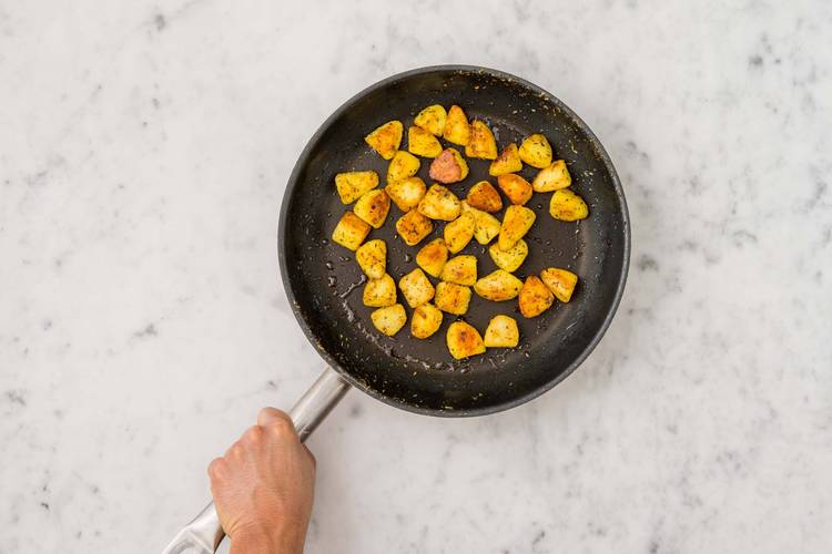 Cuire les pommes de terre