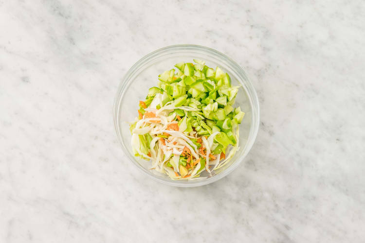 Förbered sallad