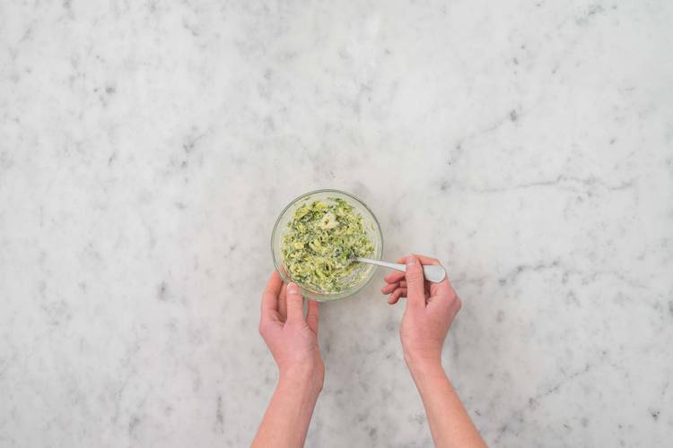 Make the Chimichurri Butter
