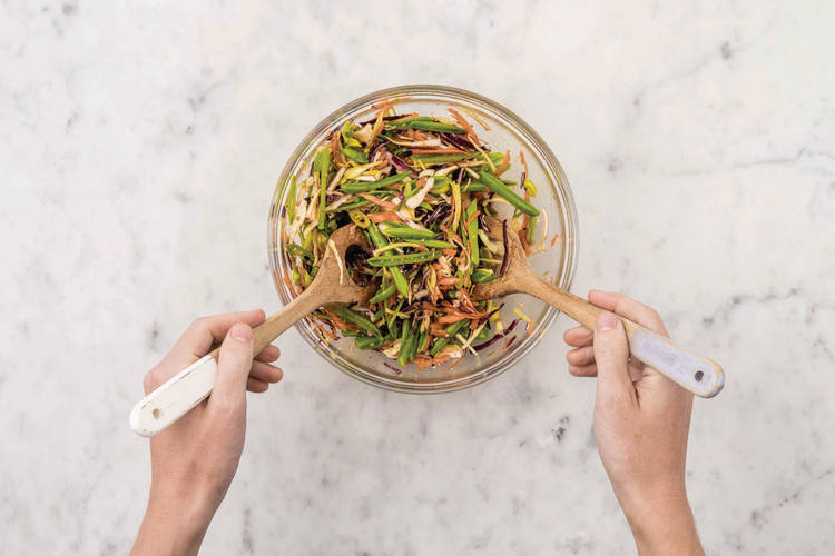 Toss the slaw