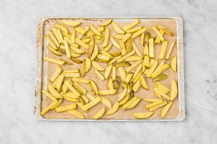 Préparer les frites