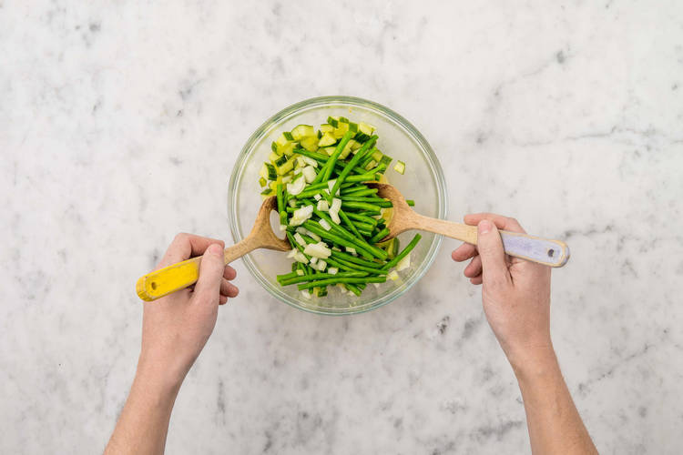 Salade maken