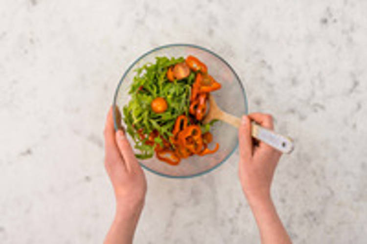 Salade maken