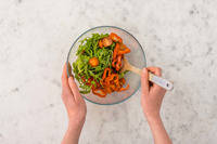 Préparer la salade
