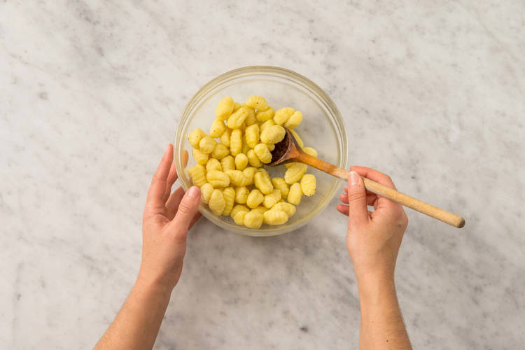 Förbered gnocchi