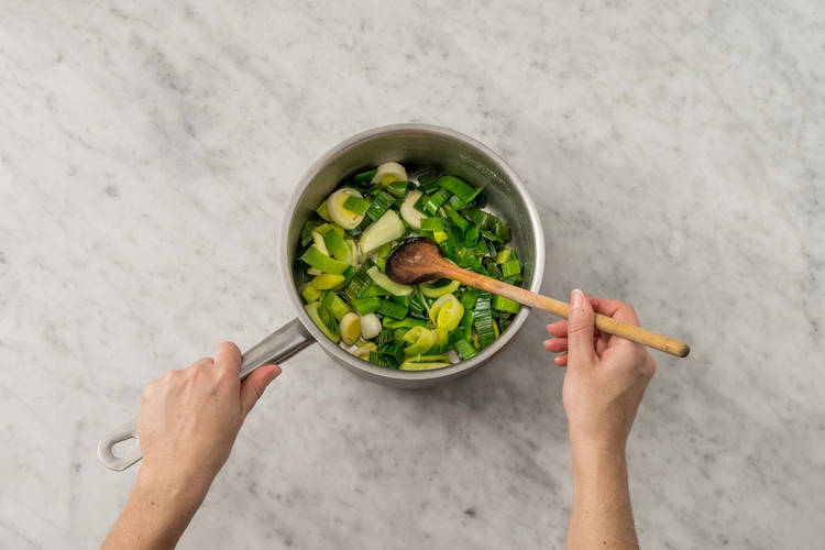 Fräs purjo & vitlök