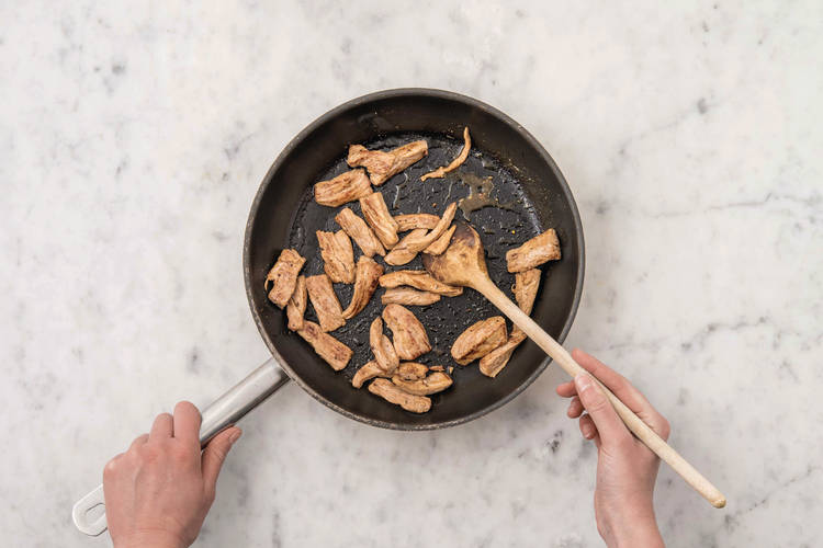 Cook the pork