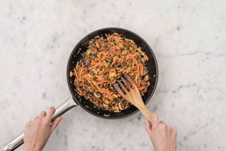 Add the veggies