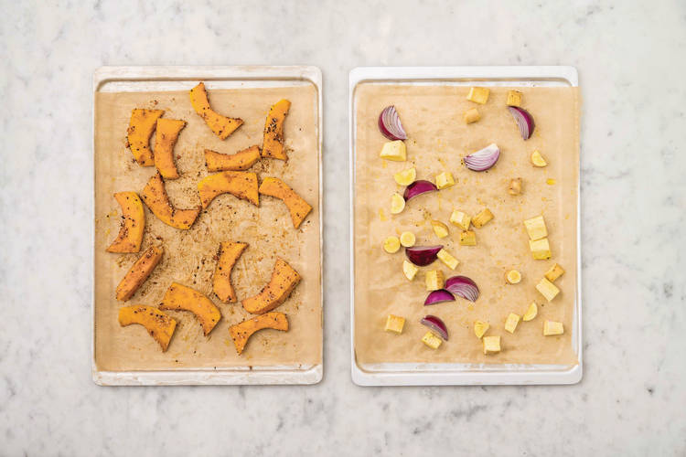 Prep the veggies